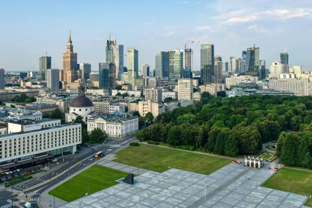 Apartament Orange 2 2Xmetro Fast Wifi 50'Tv Netflix Hbo Appletv+ Panorama Warszawa